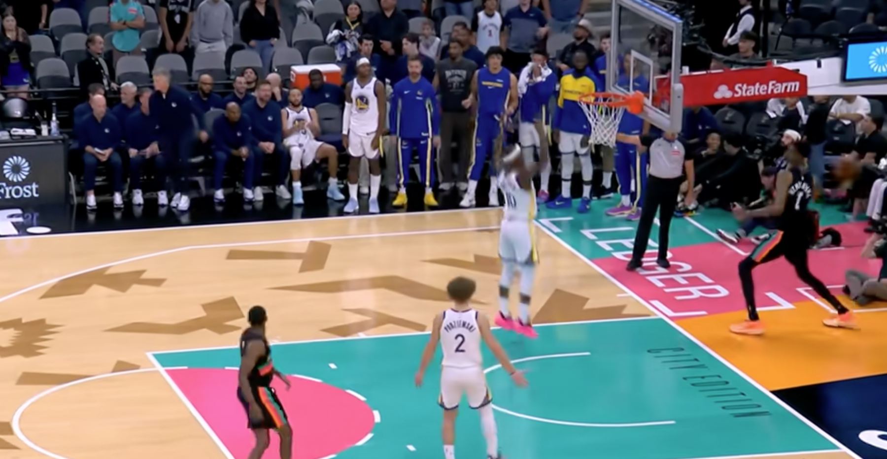 The last attack to get a triple-double? Wenban: I don’t remember the score, but I think it was the right decision.