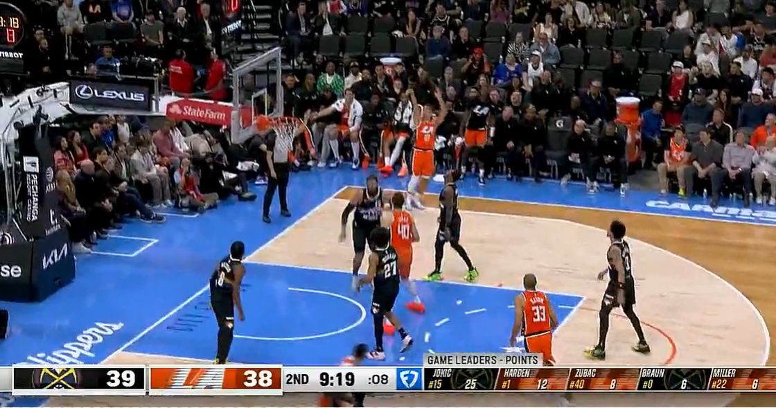 The Clippers' two second-round picks both broke out, and the bench combined for 8 three-pointers to defeat the Nuggets.