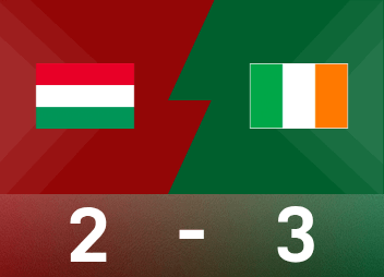 World Cup preview report: Parrott hat-trick + last shot, Ireland 3-2 Hungary, advance to the play-offs