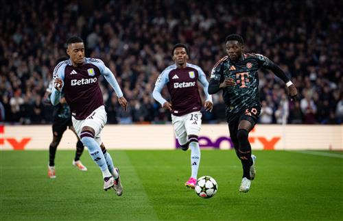 Aston Villa vs Bayern Munich