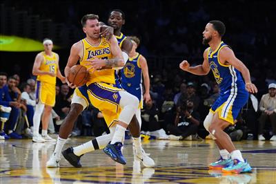 Shaking shoulders to celebrate stealing Curry? Doncic: No, I just didn’t know what to do at the time